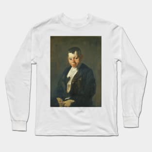 The Newsboy by George Bellows Long Sleeve T-Shirt